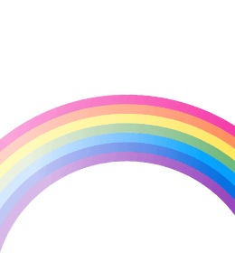 Faded Rainbow Illustration