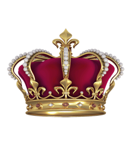 Jewel studded crown