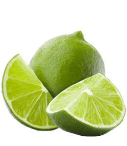 Fresh green lime