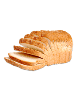 Fresh sliced bread