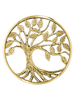 Gilded tree of life