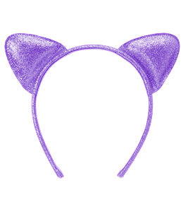 Purple hair band of girls