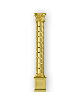 Gold pillar
