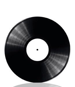 Gramophone record for music