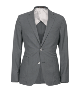 Gray formal suit