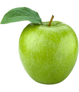 Green apple fruit