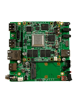 Green colored motherboard