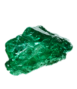 Green Emerald Crystal Gemstone