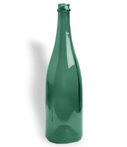Green Glass bottle
