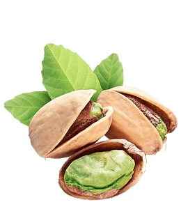 Green pistachio nuts
