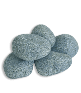 Grey-blue pebbles