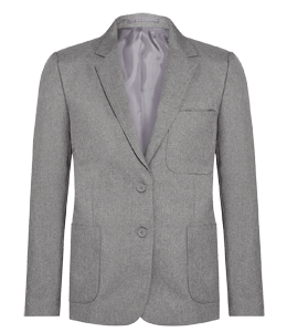 Grey formal wear blazer for men