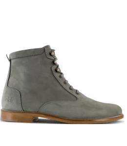 Grey suede casual boots