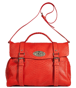 lava red color handbag for ladies