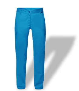 Light blue color slim-fit pant