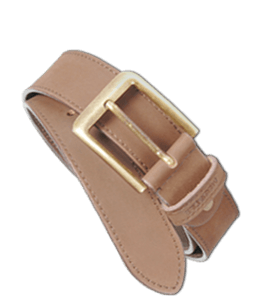 Light brown color belt