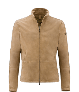Light brown or tan colored jacket