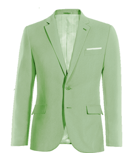Light green color blazer for men