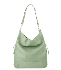Light green color ladies handbag