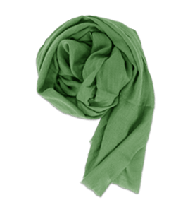 Light green color stole