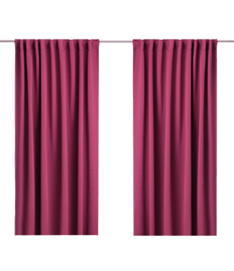 Light Maroon Curtains