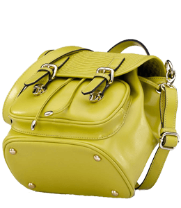 Light olive colored ladies handbag