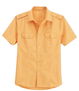 Light orange color half sleeve shirt