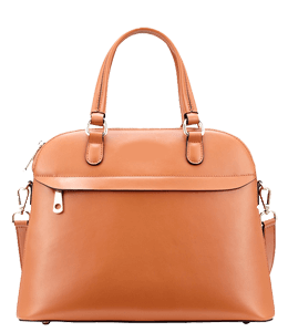 Light orange color handbag for women
