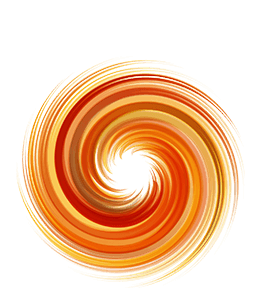 Light orange spirals