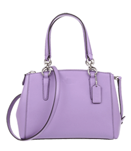 Light purple color shoulder bag