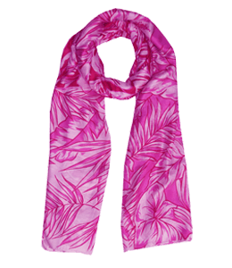 Magenta color printed stole for ladies