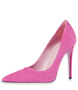 Matte pink color women footwear