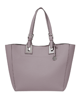 Mauve tote for shopping