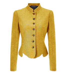 Mustard color ladies jacket