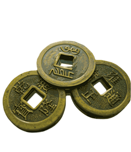 Old Chinese Golden Coins