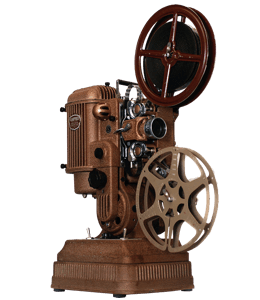 Old movie camera