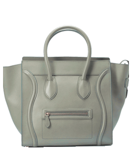 Olive gray colored ladies handbag