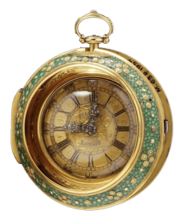 Ornate and fancy pocket watch
