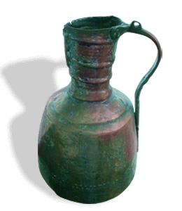 Oxide copper jug