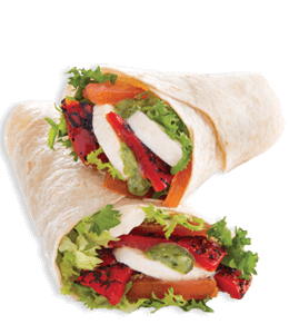 Paella sandwich wrap