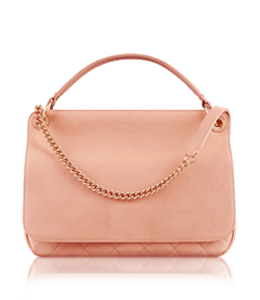 Peach color sling bag for ladies