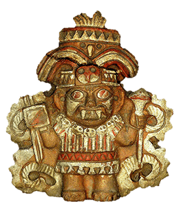 Peru ancient statue