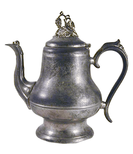 Pewter Teapot Antique Jug