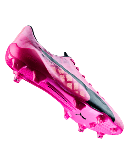 Pink colored cleat