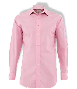 Pink color formal shirt for men