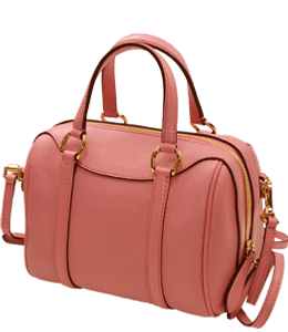 Pink color handbag for ladies