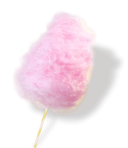 Pink cotton candy