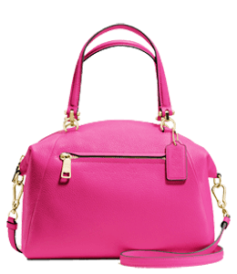 Pink rose color handbag for ladies