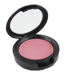 Pink rouge for makeup