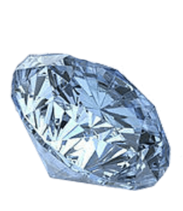 Precious blue diamond